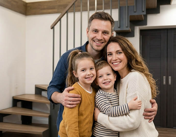 Красивая лестницы установленная в Могилеве